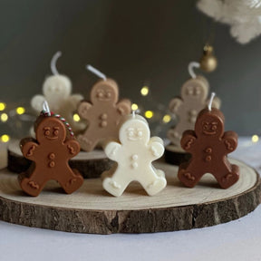 Gingerbread Man scented candle