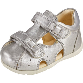 Geox Silver Kaytan Kids Shoes