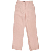 Zara Pink Linen Trousers