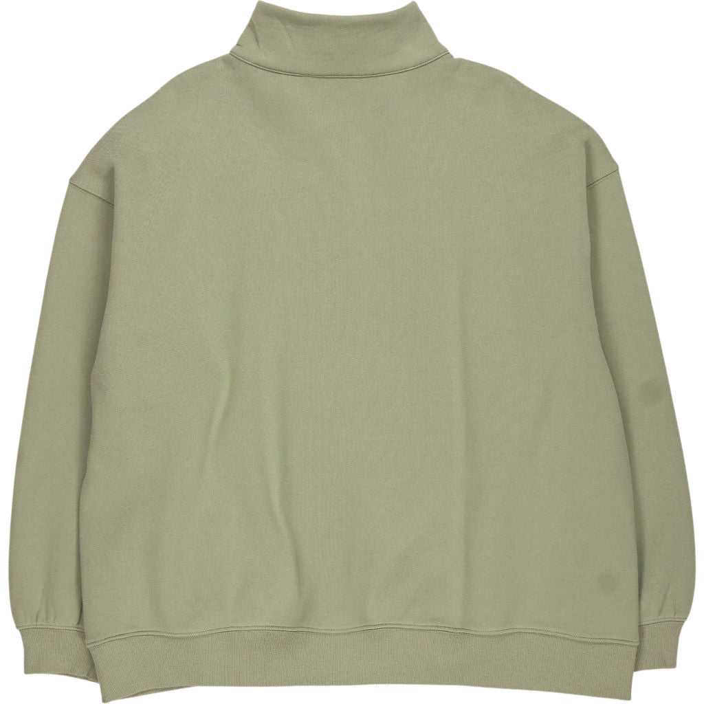 Lands' End Green 1/4 Zip Sweatshirt