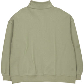 Lands' End Green 1/4 Zip Sweatshirt