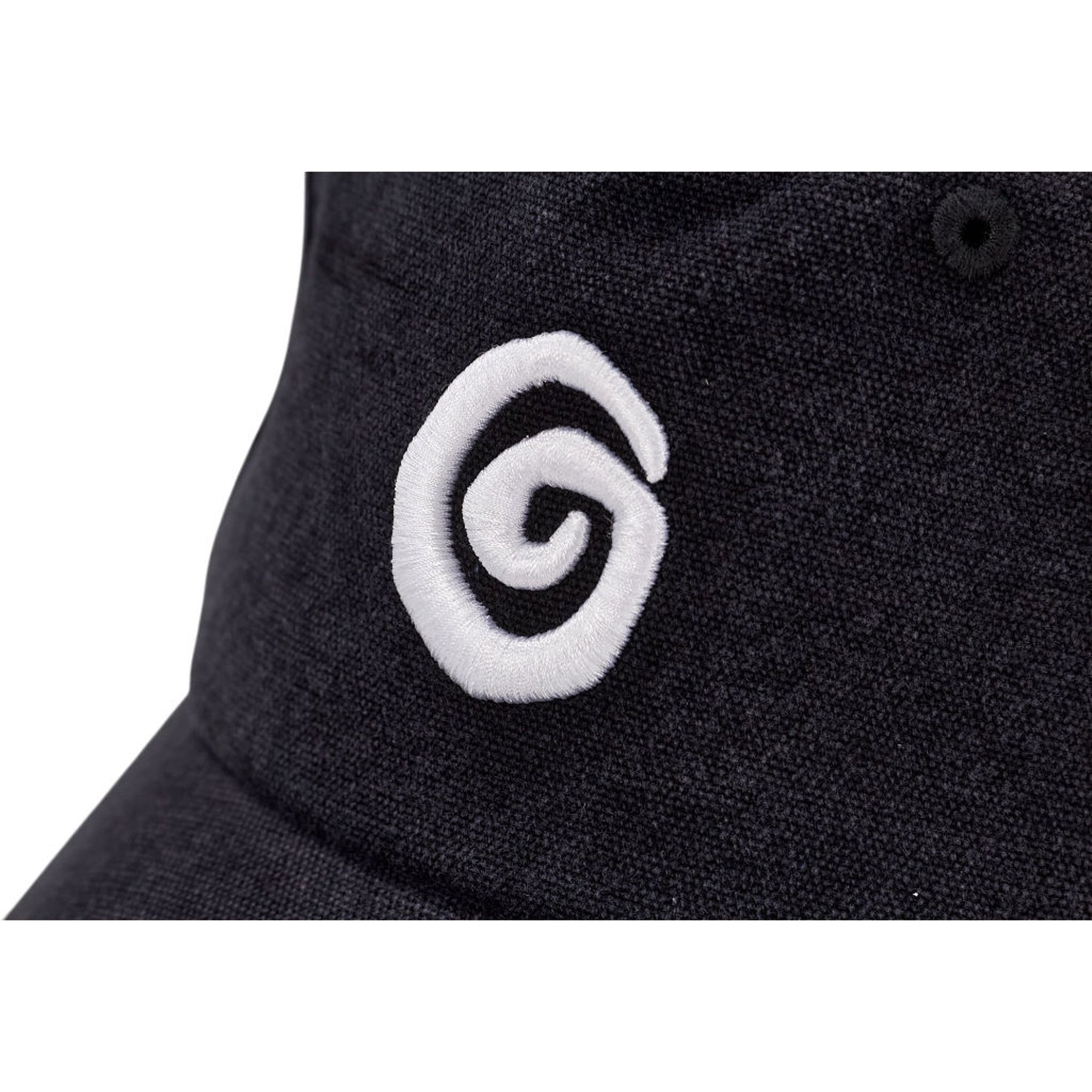 Ostrya Black Swirl Logo Five Panels Hat