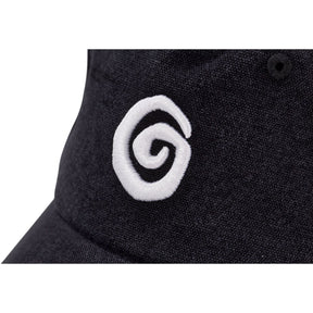 Ostrya Black Swirl Logo Five Panels Hat