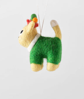 Buddy Cat Hanging Felt Ornament