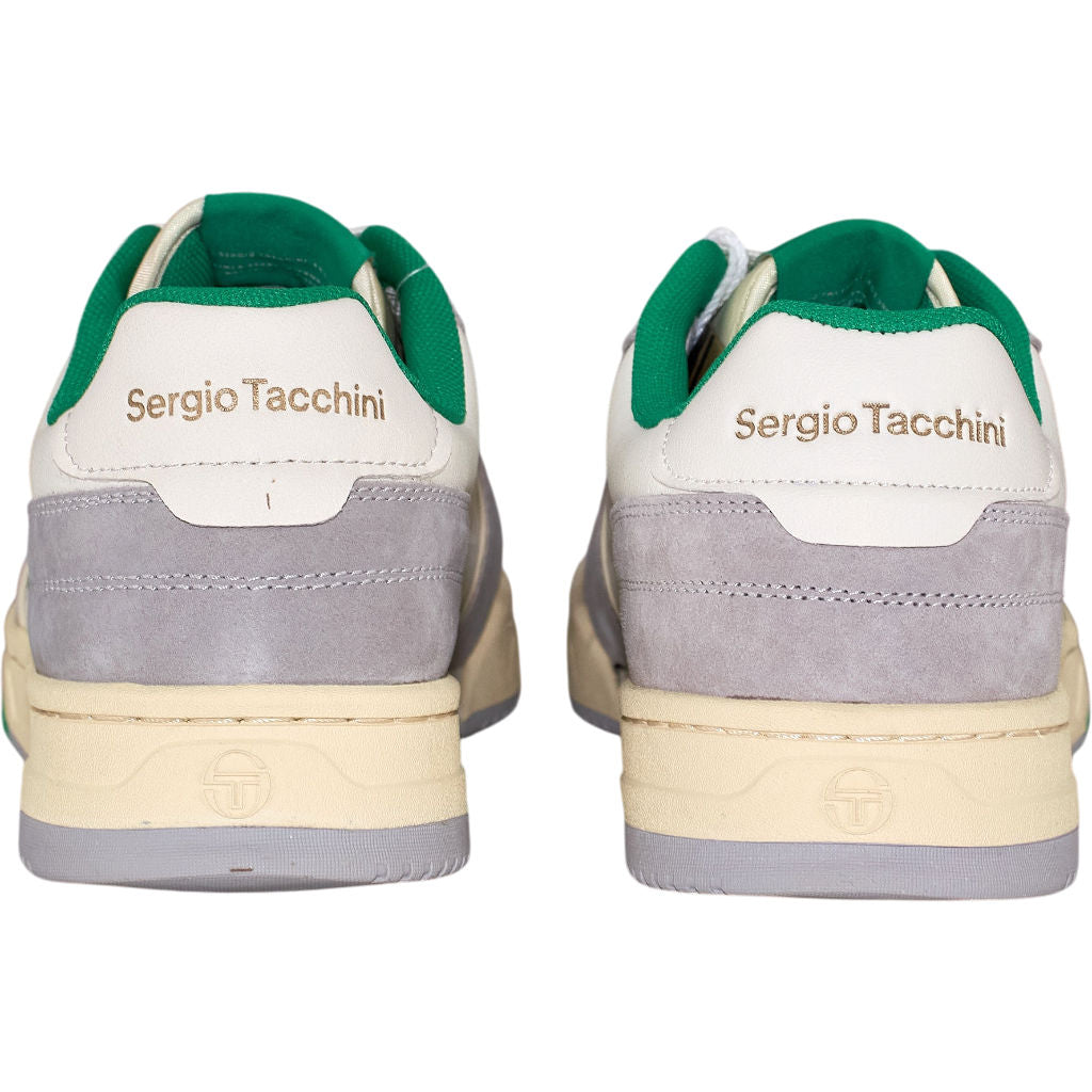 Sergio Tacchini Grey & Green Trainers