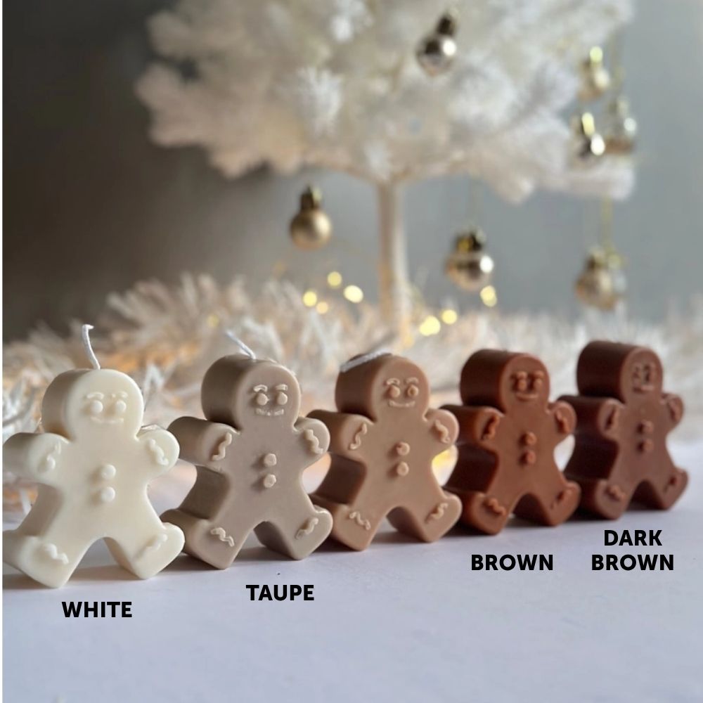Gingerbread Man scented candle