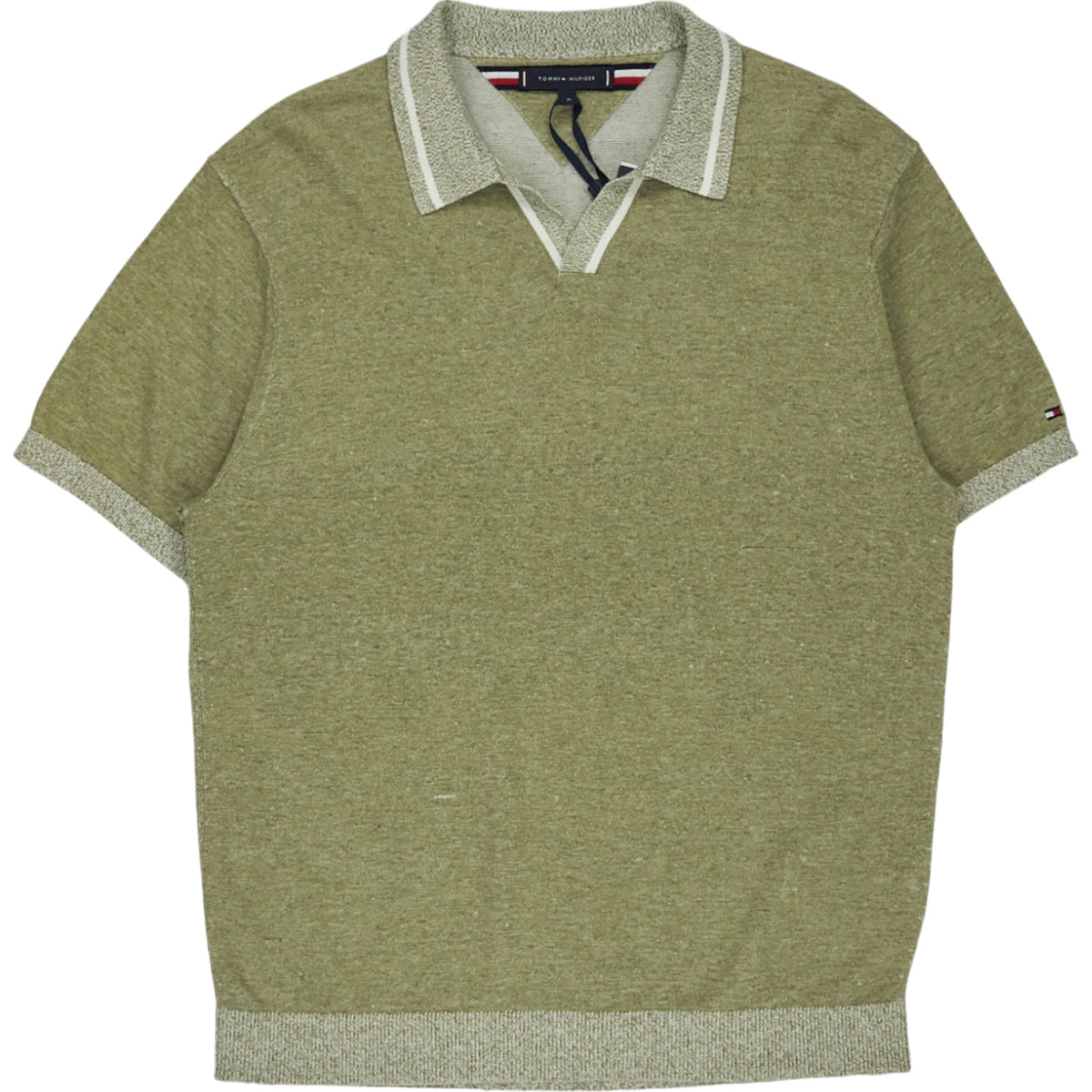 Tommy Hilfiger Olive Heather Polo Shirt