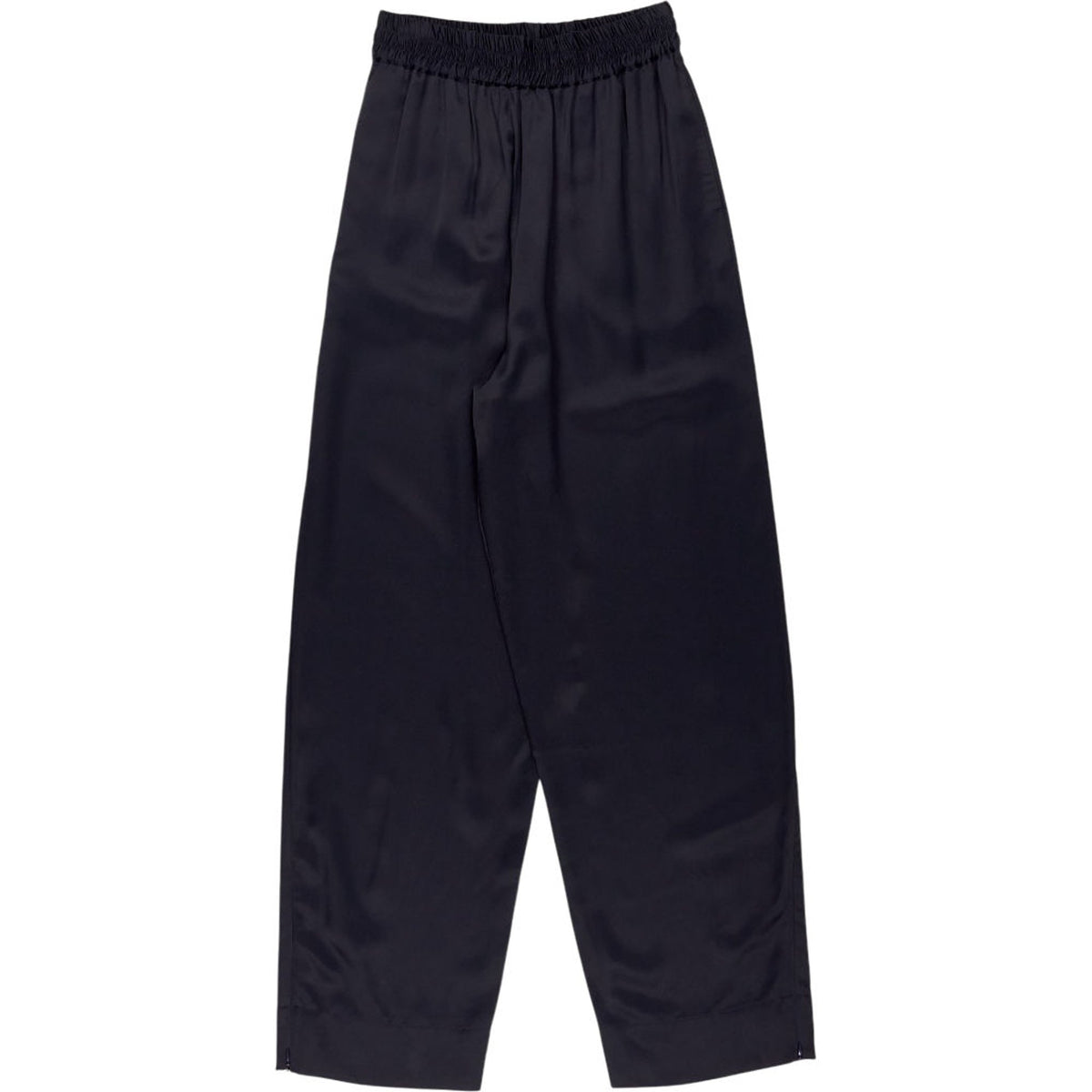 Studio Nicholson Darkest Navy Fluid Viscose Trousers