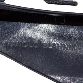 Manolo Blahnik Grey Suede Tassel Loafers