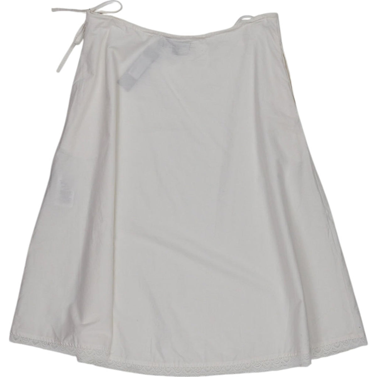 Motel White Taka Midi Skirt Poplin