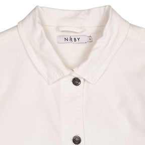 NRBY White Cotton Jacket