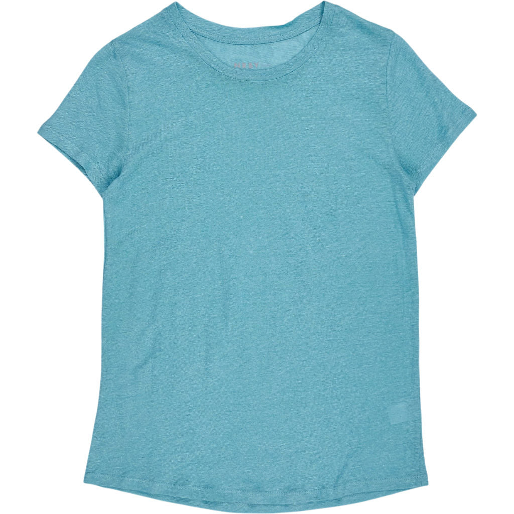 NRBY Blue Linen T-Shirt