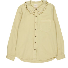 seventy + mochi Buttermilk Ruffled Collar Shirt