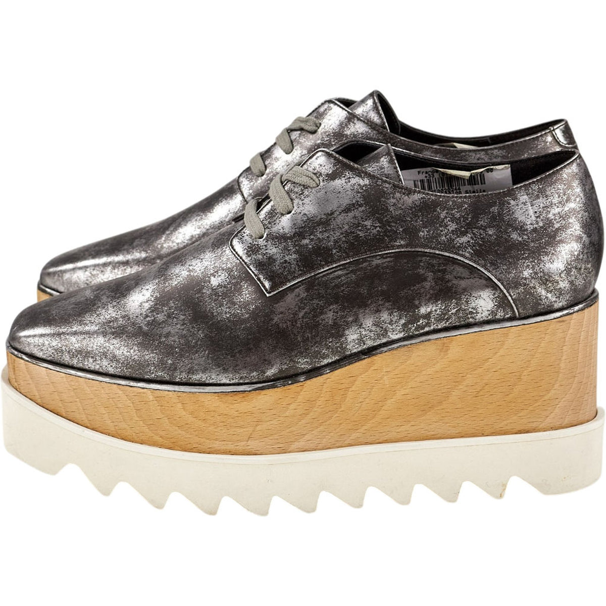 Stella McCartney Metallic Platform Shoes EU 37