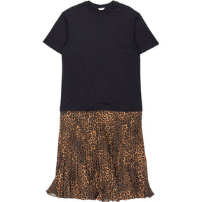Hush Black Leopard Print Dress