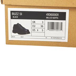Dr. Martens Black Milled Nappa Buzz 5I Trainers