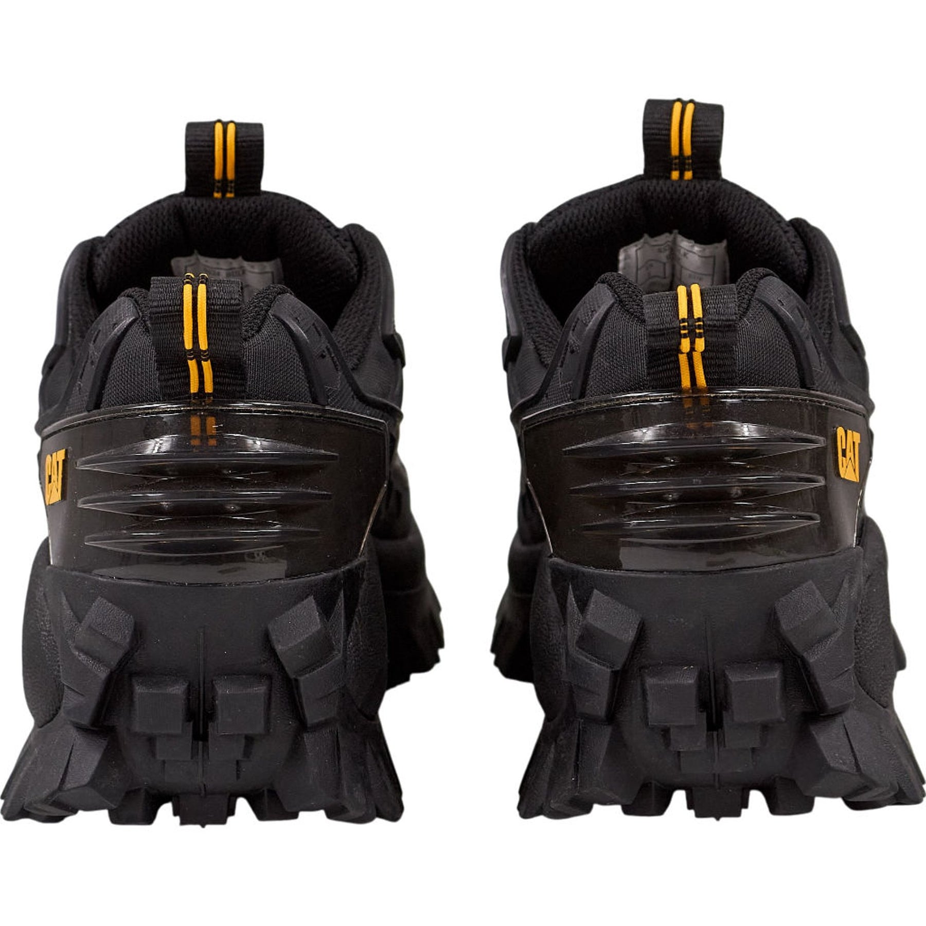 CAT Black Intruder Mecha Trainers UK 8
