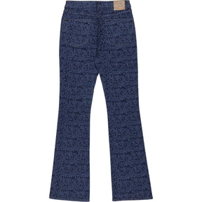 seventy + mochi Blue Cali Retro Flare Jeans