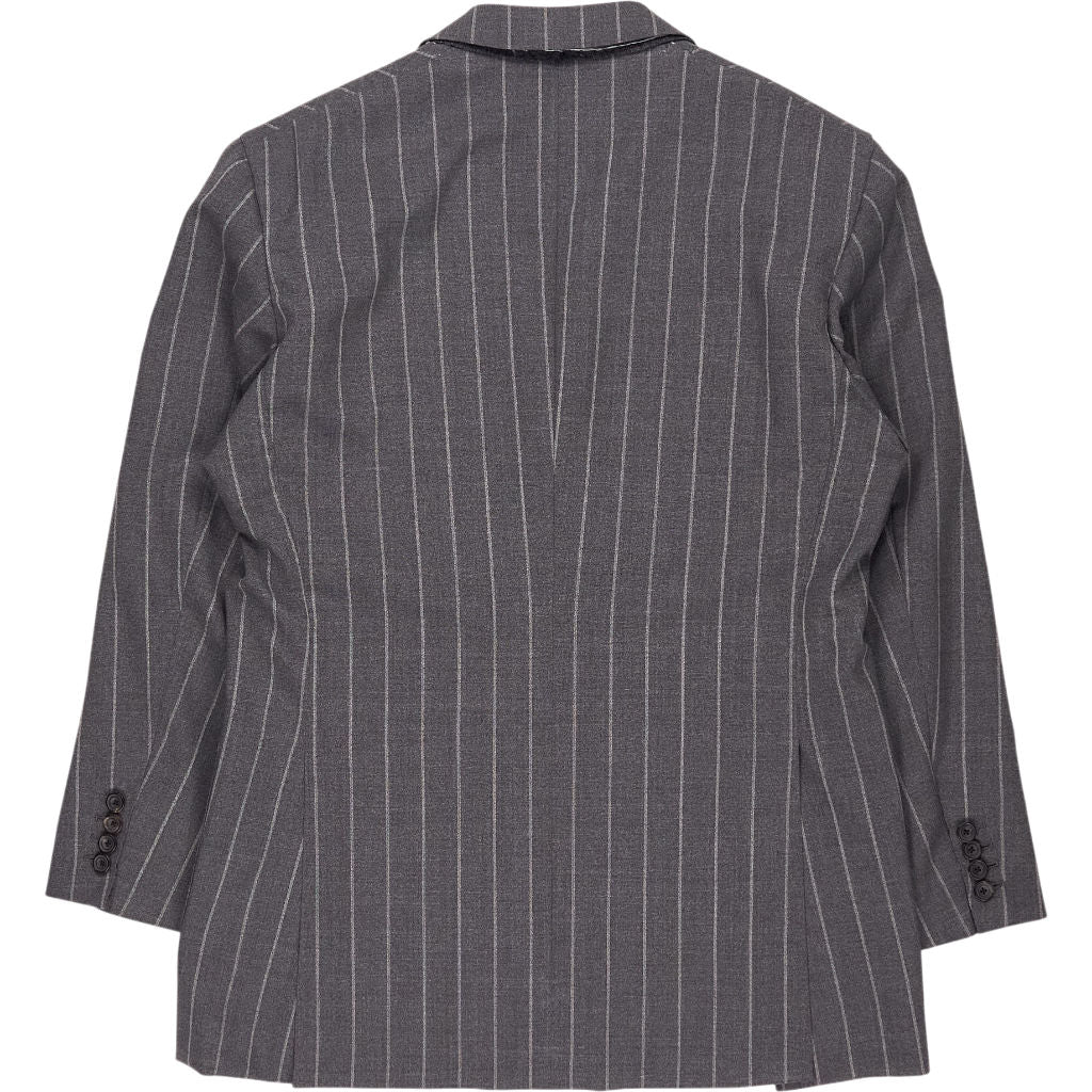 Thom Sweeney Grey Pinstripe Blazer