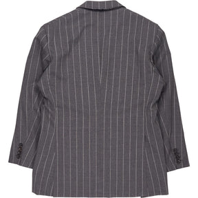 Thom Sweeney Grey Pinstripe Blazer