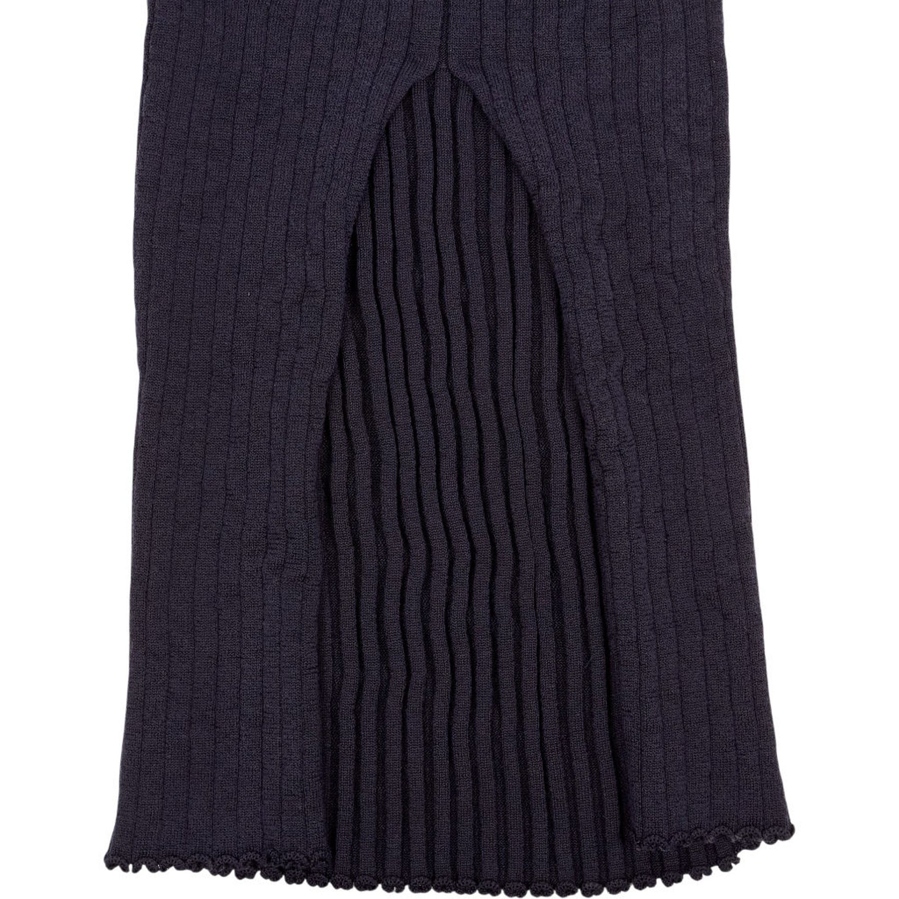 Baukjen Navy Ribbed Knit Dress