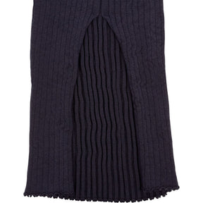 Baukjen Navy Ribbed Knit Dress