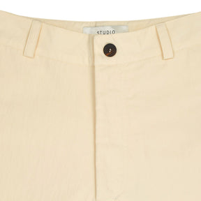 Studio Nicholson Cream CARGO BP Trousers