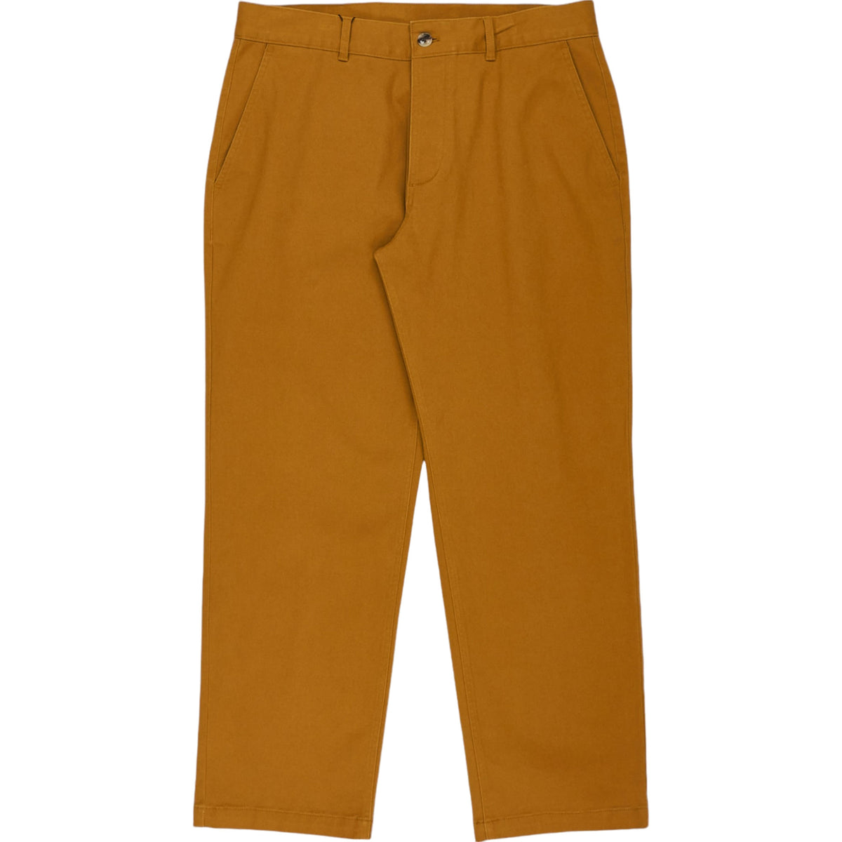 Moss Tan Chino Bespoke Trousers