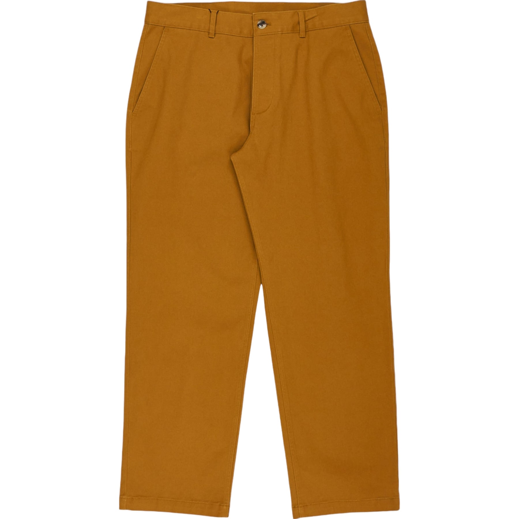 Moss Tan Chino Bespoke Trousers