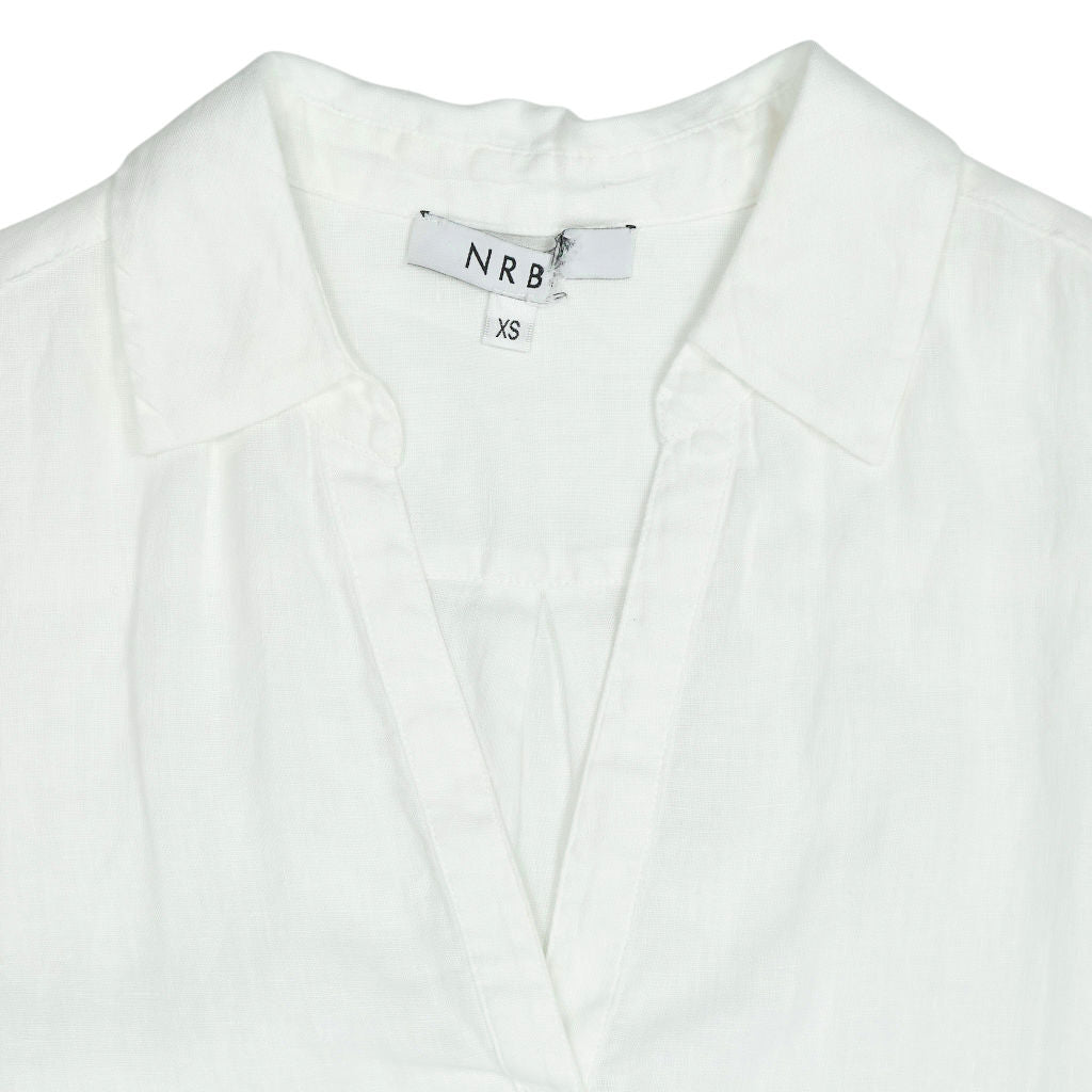 NRBY White Linen Shirt
