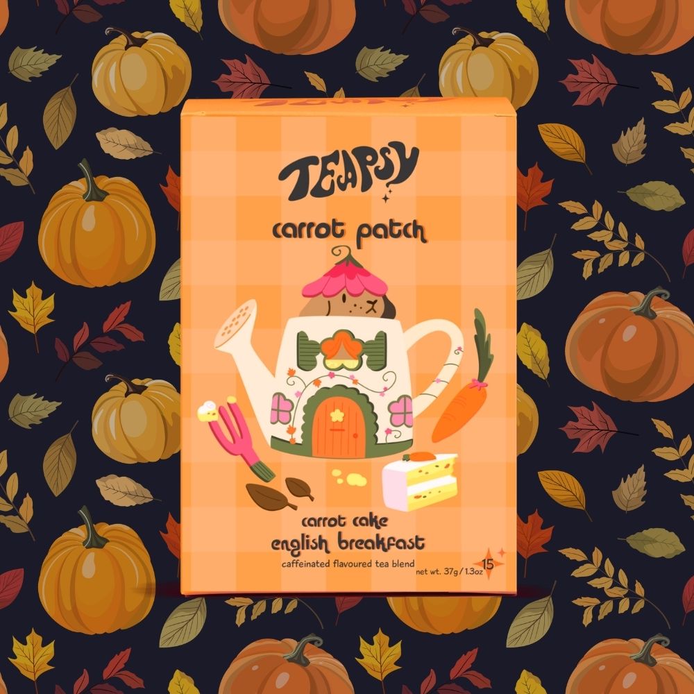 "Carrot Patch" Carrot Cake English Breakfast Tea