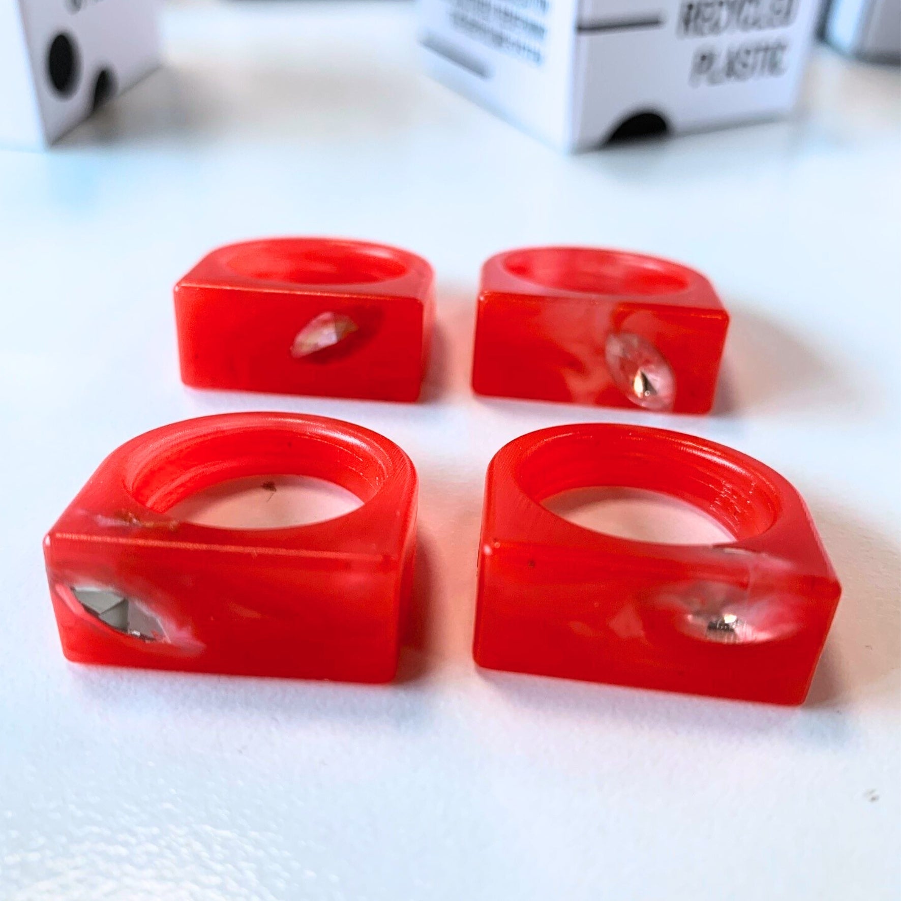 LIMITED EDITION 'Crisis Red' Ring from Müll Club - IN STOCK w/c 17th NOVEMBER