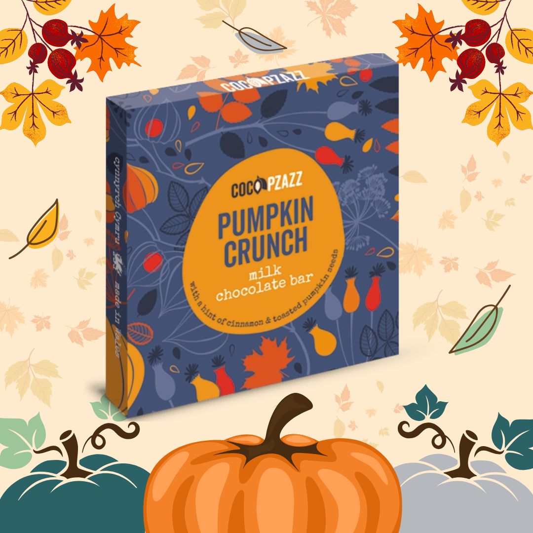 Pumpkin Crunch Milk Chocolate Bar