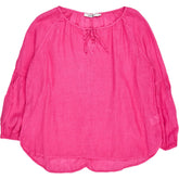 NRBY Pink Linen Blouse