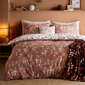 Woodland Dreams Throw in Chocolate 120 x 150cm