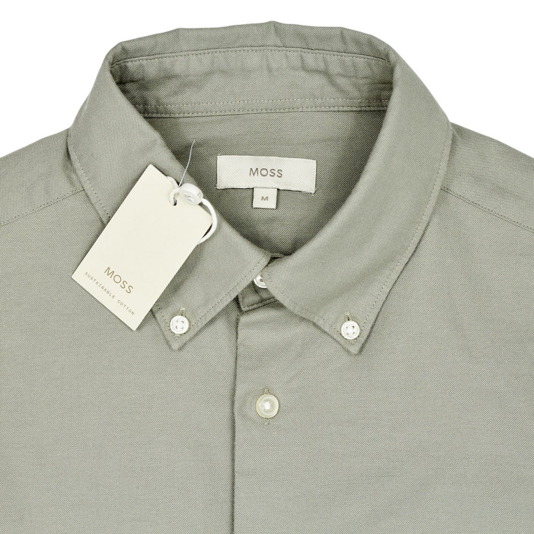 Moss Green Cotton Shirt