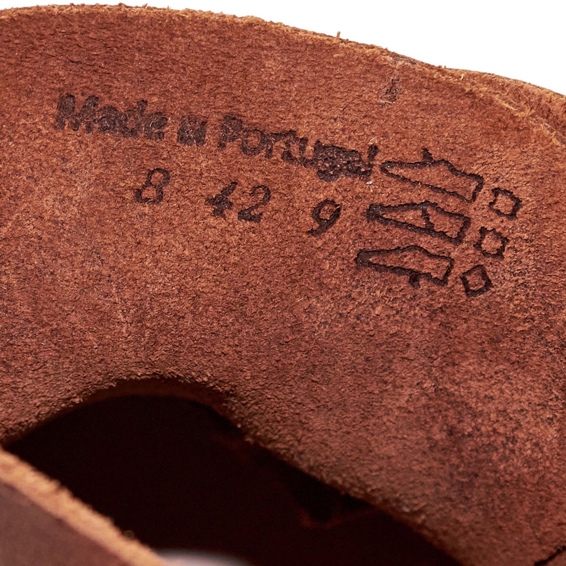 YMC Brown Leather Boots