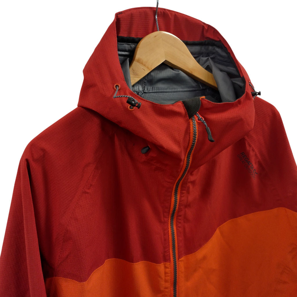 Regatta Red Orange Hooded Jacket