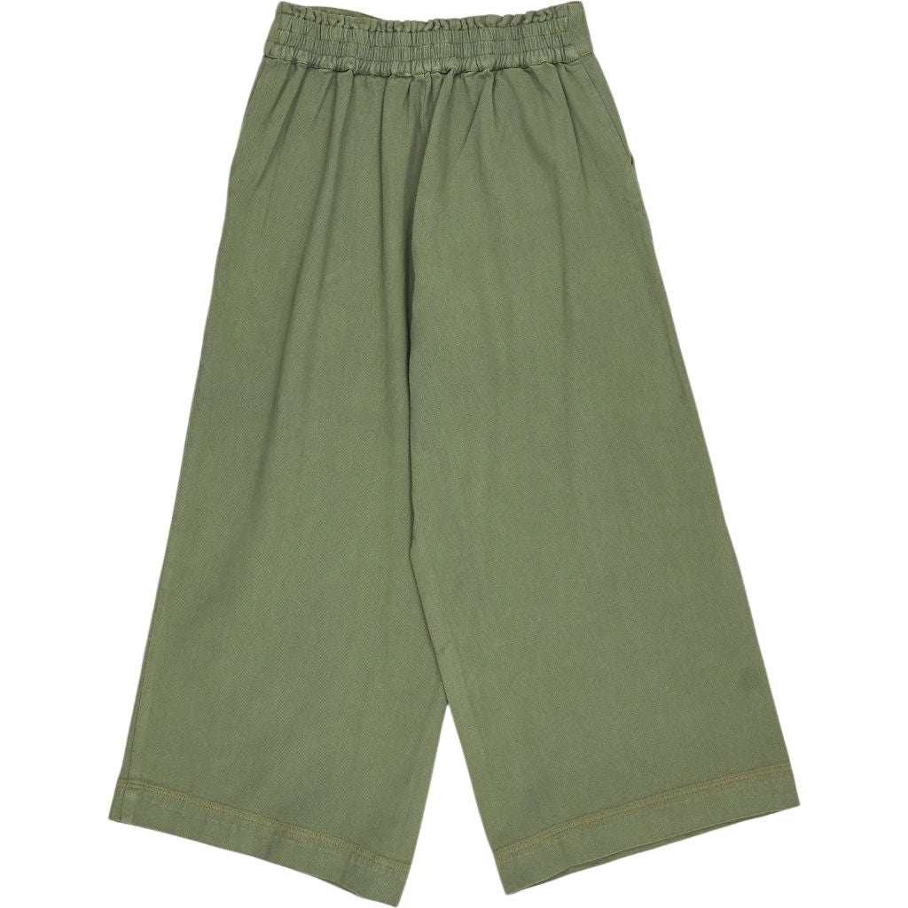 Bonté Fern Green Bijou Cotton Trousers
