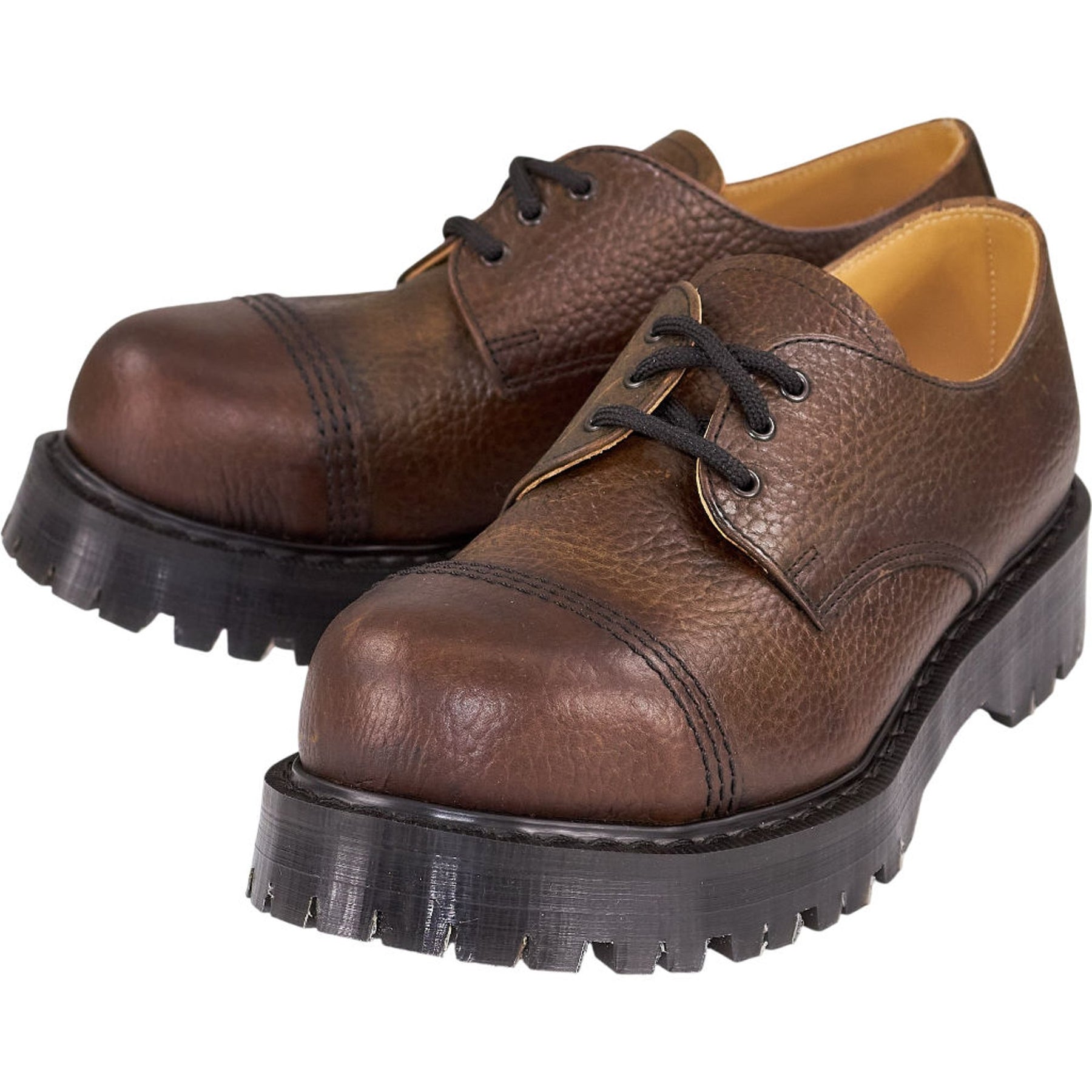 YMC Brown Leather Shoes