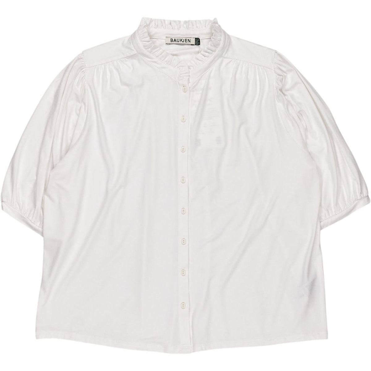 Baukjen White Janey Short Sleeve Blouse