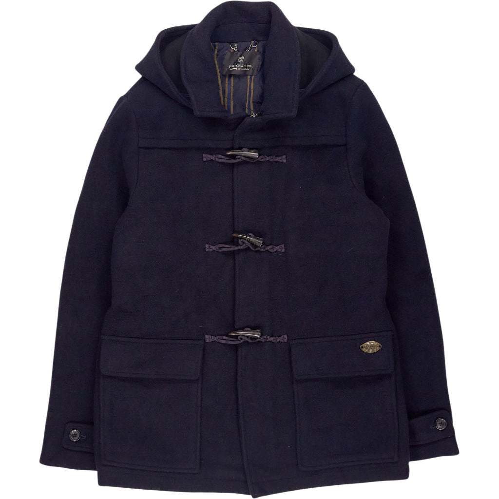 Scotch & Soda Navy Duffle Coat
