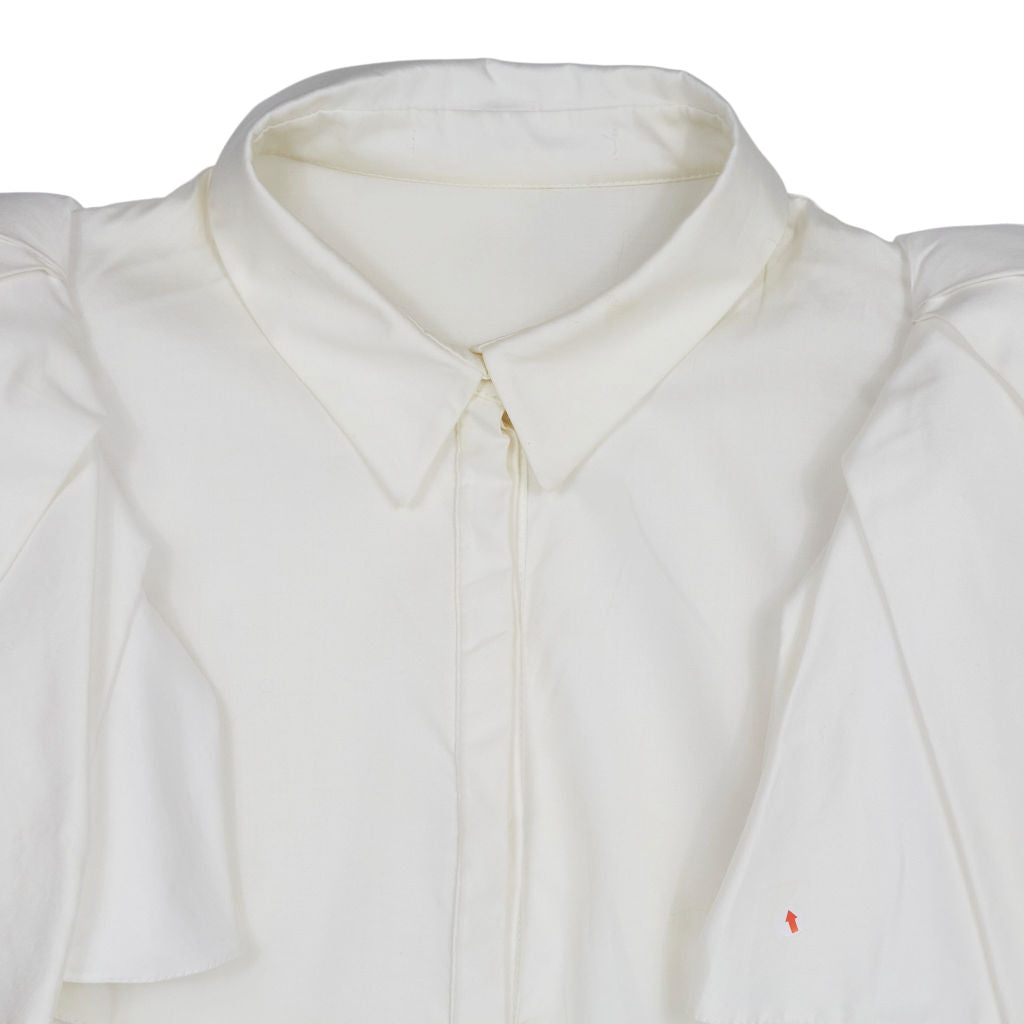 Mother of Pearl  Cream Ruffled Dress