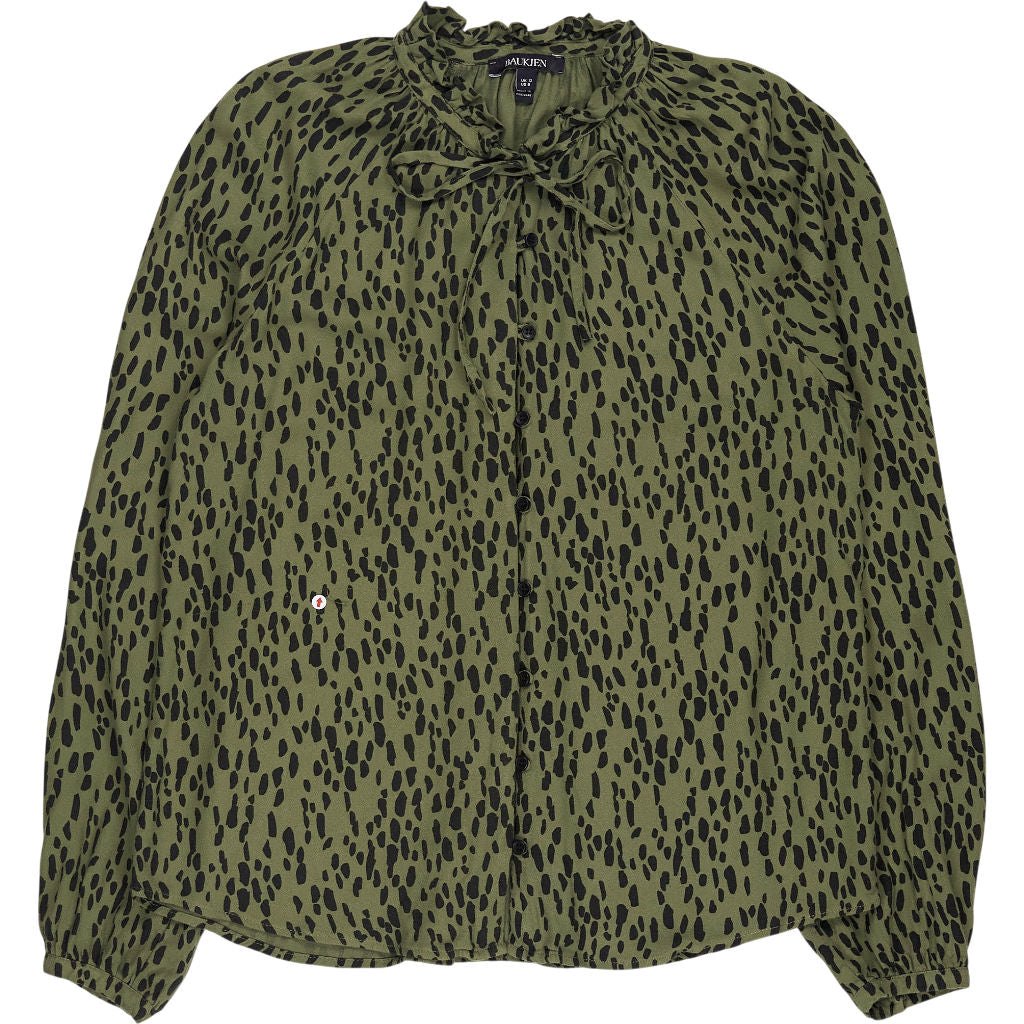 Baukjen Green Patterned Blouse