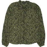 Baukjen Green Patterned Blouse