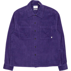 Farah Purple Sawyer Corduroy Overshirt