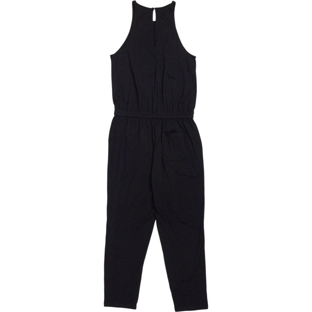 Hush Black Racer Back Jersey Jumpsuit