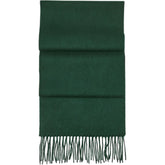 Aspinal of London Green Cashmere Scarf