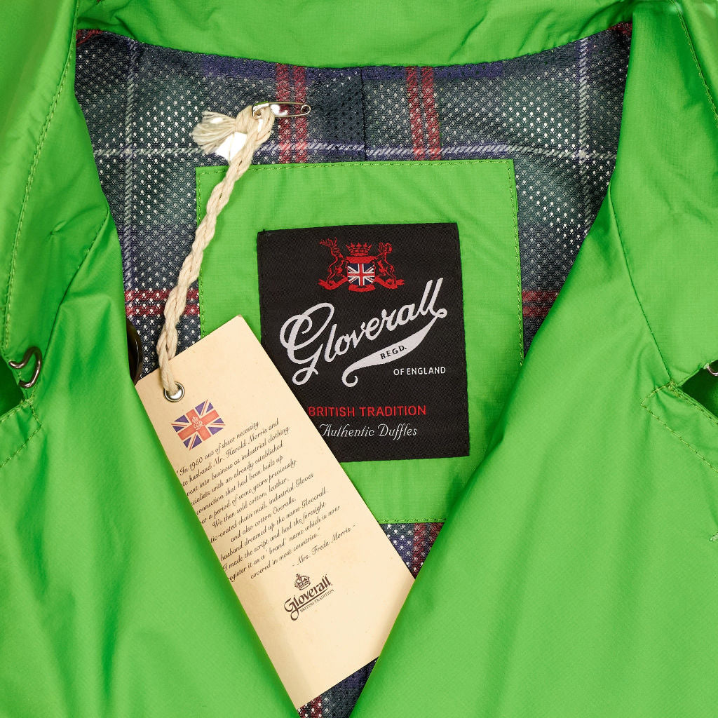 Gloverall Green Trench Coat