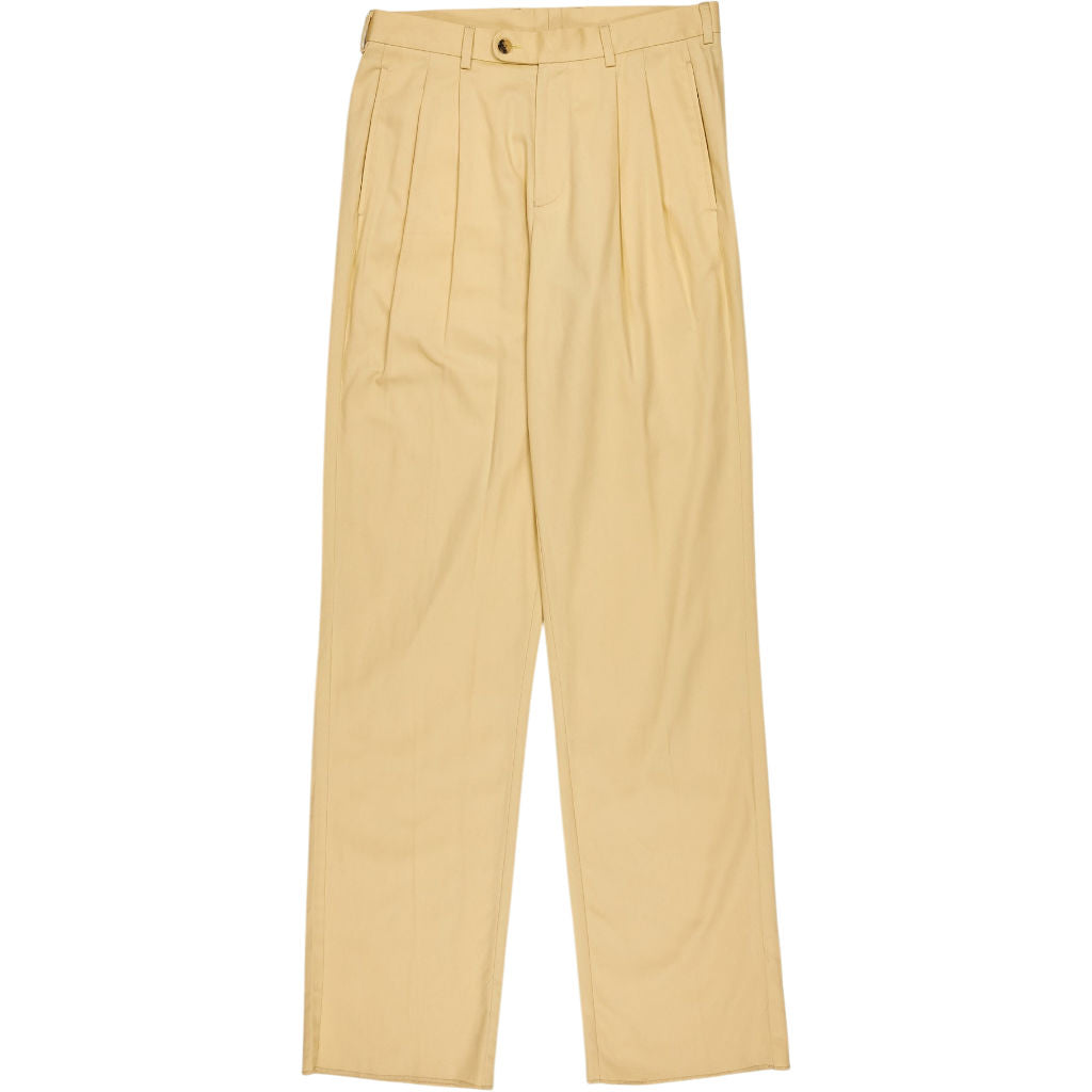 P Johnson Lemon Cotton Trousers